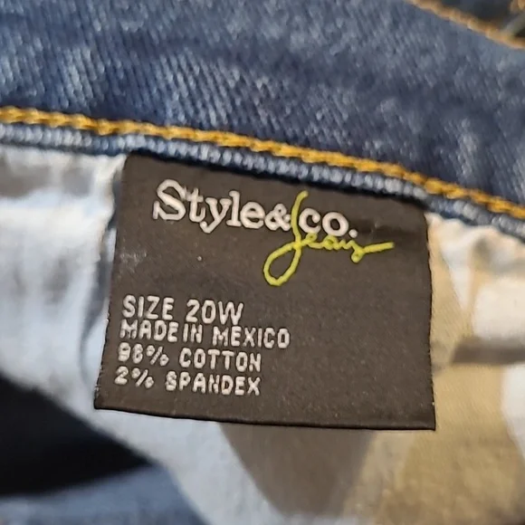 Style & Co. Women's Jeans - Blue, Brown, Purple, Black - Picture 11 of 15